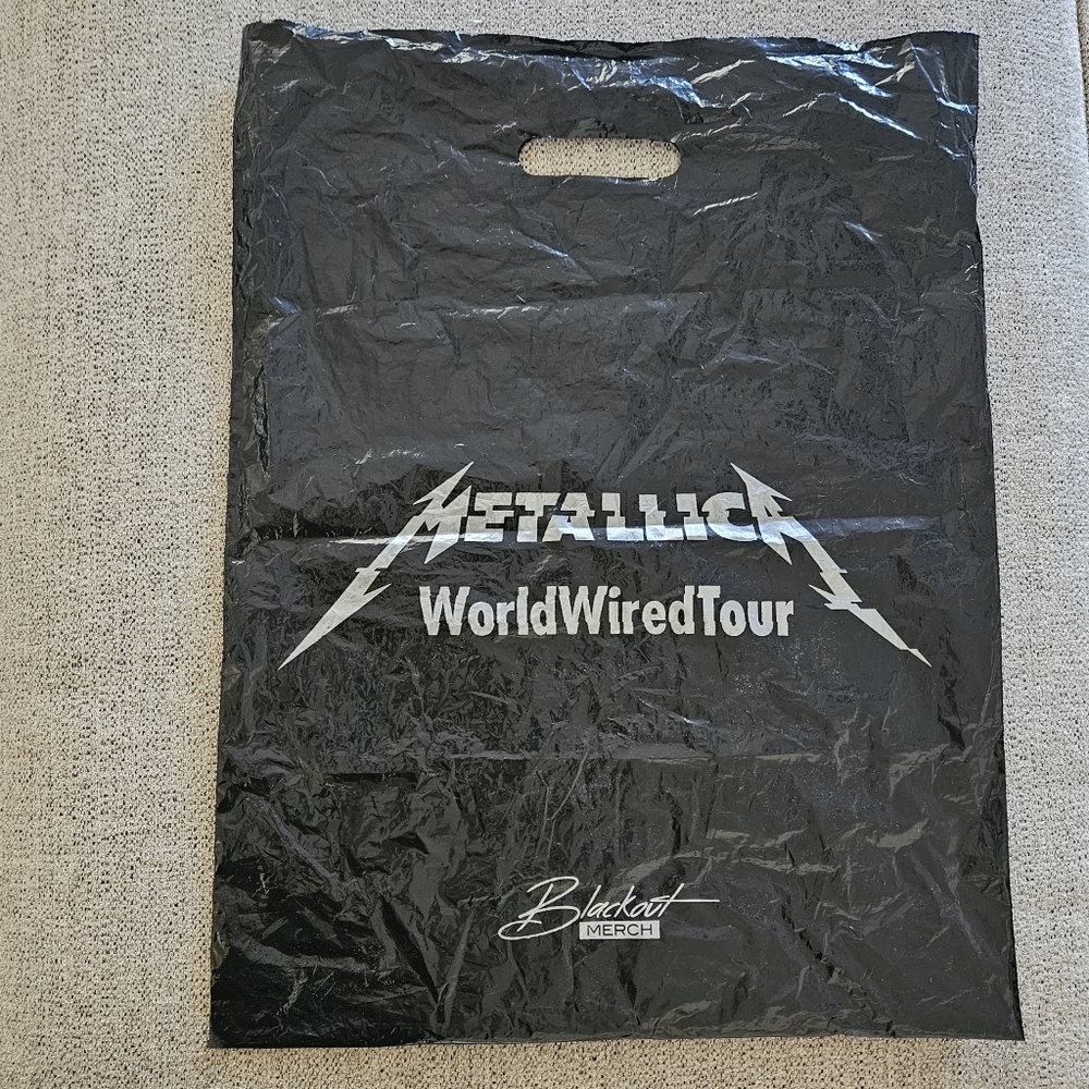 Metallica Tour Merch Bag World Wired Tour